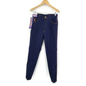 VTG Nina Martini High Waisted Stretch Jeans Womens 11 Dark Blue